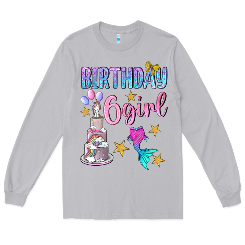 Birthday Girl 6 Long Sleeve Tee by BundleAndBundleShop | Teevron