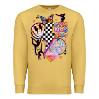 Antique Gold retro gymnastics Premium Sweatshirt - JahusDesignShop
