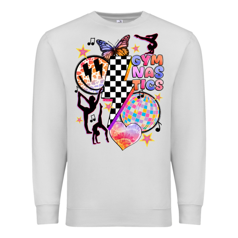 Retro Gymnastics Premium Sweatshirt by JahusDesignShop | Teevron