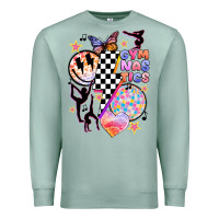 Seafoam retro gymnastics Premium Sweatshirt - JahusDesignShop