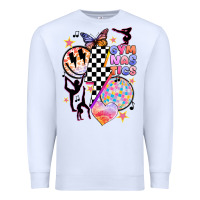 White retro gymnastics Premium Sweatshirt - JahusDesignShop