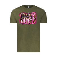 Vintage Olive find a cure Vintage Tee - FaDigitalArtStudio