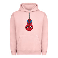 Pigment Salmon the spider kids cartoon Urban Hoodie - linhVisuals