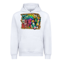 White life is better in flip flops Urban Hoodie - JahusDesignShop