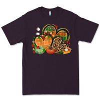 Plum fall heart Premium Tee - CowGirlArtShop