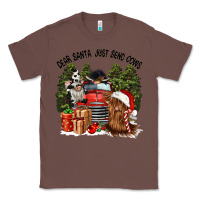 Chestnut dear santa just send cows Classic Tee - CowGirlArtShop