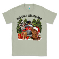Matcha dear santa just send cows Classic Tee - CowGirlArtShop