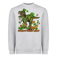 Shamrockscrusher T Rex And Horseshoe Heavyweight Sweatshirt | Teevron