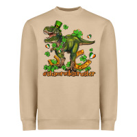 Mushroom shamrockscrusher t rex and horseshoe Heavyweight Sweatshirt - AdoDesignShop