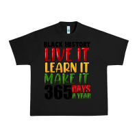 Black black history live it Urban Heavy Tee - FaDigitalArtStudio