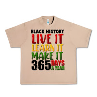 Burro black history live it Urban Heavy Tee - FaDigitalArtStudio