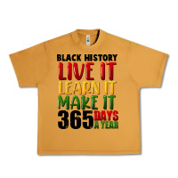 Peanut Butter black history live it Urban Heavy Tee - FaDigitalArtStudio