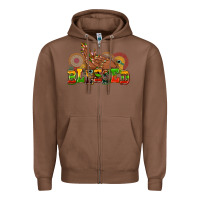 Chestnut blessed afro woman hands Zipper Hoodie - AdoDesignShop