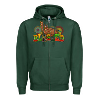 Sports Green blessed afro woman hands Zipper Hoodie - AdoDesignShop