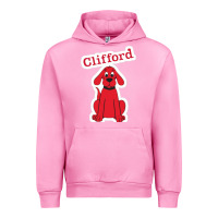 Fuchsia Pink clifford the big red dog 98093899 Urban Hoodie - linhVisuals