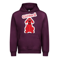 Mauve Wine clifford the big red dog 98093899 Urban Hoodie - linhVisuals