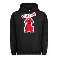 Pigment Black clifford the big red dog 98093899 Urban Hoodie - linhVisuals