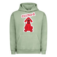 Pigment Oil Green clifford the big red dog 98093899 Urban Hoodie - linhVisuals
