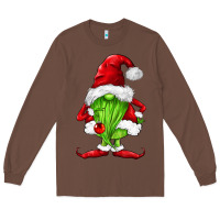 Chestnut green christmas gnomes Long Sleeve Tee - FaDigitalArtStudio