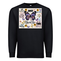 Black just breathe Premium Sweatshirt - JahusDesignShop