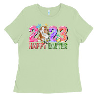 Matcha 2023 Happy Easter Ladies Tee - CowGirlArtShop