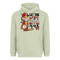 Matcha let the field be joyful and all that is in it Heavyweight Hoodie - JahusDesignShop