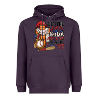 Plum let the field be joyful and all that is in it Heavyweight Hoodie - JahusDesignShop