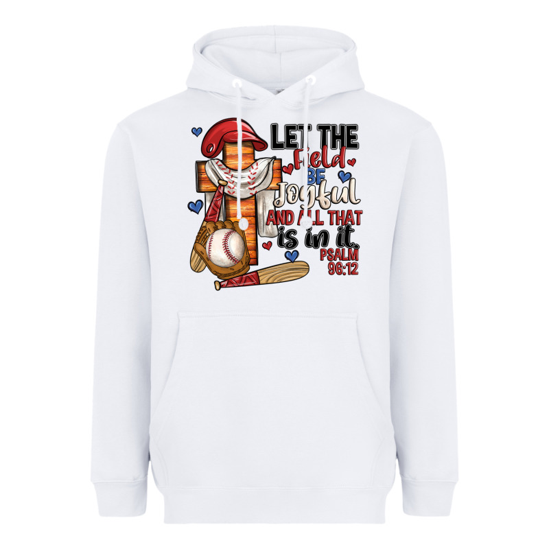 Let The Field Be Joyful And All That Is In It Heavyweight Hoodie by JahusDesignShop | Teevron