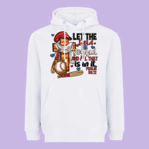 Let The Field Be Joyful And All That Is In It Heavyweight Hoodie Designed By Jahusdesignshop