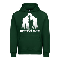 Forest Green bigfoot t  shirt believe this t  shirt Urban Hoodie - linhVisuals