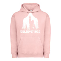Pigment Salmon bigfoot t  shirt believe this t  shirt Urban Hoodie - linhVisuals