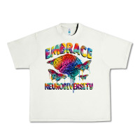 Pistachio Embrace neurodiversity Autism Urban Heavy Tee - FaDigitalArtStudio