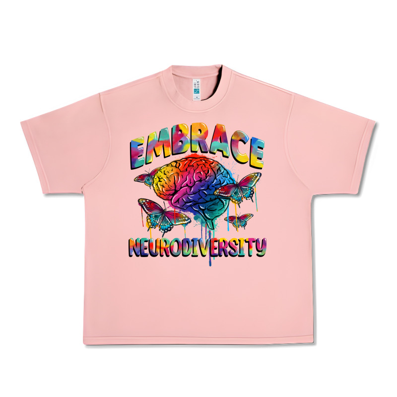 Embrace Neurodiversity Autism Urban Heavy Tee by FaDigitalArtStudio | Teevron