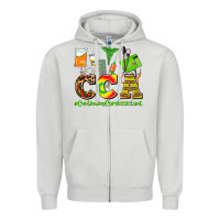 Dove Grey cca  countinuing care assistant juneteenth Zipper Hoodie - AdoDesignShop