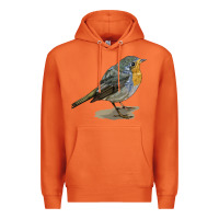 Carrot yellow breast Premium Hoodie - LillyAllenDesigns