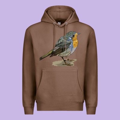 Yellow Breast Premium Hoodie Designed By Lillyallendesigns