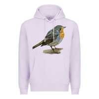Lilac yellow breast Premium Hoodie - LillyAllenDesigns