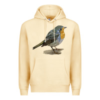 Pina Colada yellow breast Premium Hoodie - LillyAllenDesigns