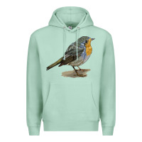 Seafoam yellow breast Premium Hoodie - LillyAllenDesigns