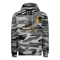 Slate Camo yellow breast Premium Hoodie - LillyAllenDesigns