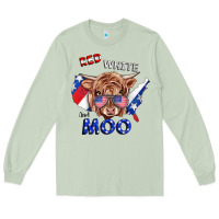 Matcha Red White And Moo Cow Long Sleeve Tee - RanaPortraitStore