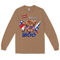 Toasted Coconut Red White And Moo Cow Long Sleeve Tee - RanaPortraitStore