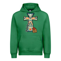 Emerald halleluljah aztec cross Urban Hoodie - JahusDesignShop