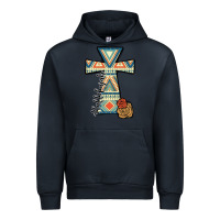 Navy halleluljah aztec cross Urban Hoodie - JahusDesignShop