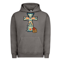 Pigment Tornado halleluljah aztec cross Urban Hoodie - JahusDesignShop