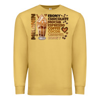 Antique Gold melanin coffee Premium Sweatshirt - JahusDesignShop