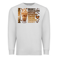 Dove Grey melanin coffee Premium Sweatshirt - JahusDesignShop