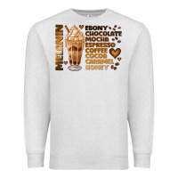 Oatmeal Heather melanin coffee Premium Sweatshirt - JahusDesignShop