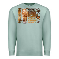 Seafoam melanin coffee Premium Sweatshirt - JahusDesignShop