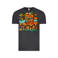 Vintage Black Thankful Thanksgiving Coffee Mug Vintage Tee - FaDigitalArtStudio